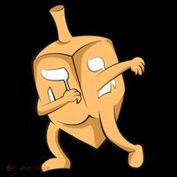 Dabbing Dreidel Bucket Hat thumb 4