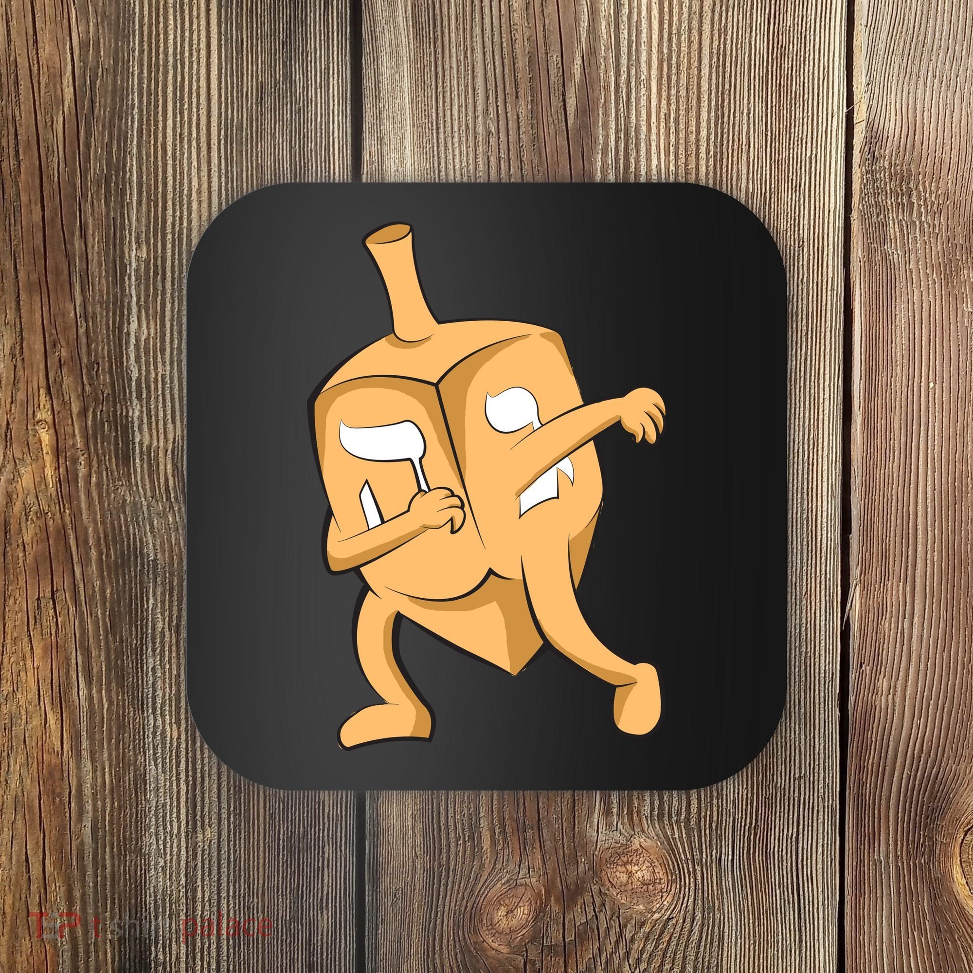 Dabbing Dreidel Coaster
