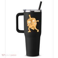 Dabbing Dreidel 40oz Vacuum Insulated Stainless Steel Travel Tumbler thumb 2