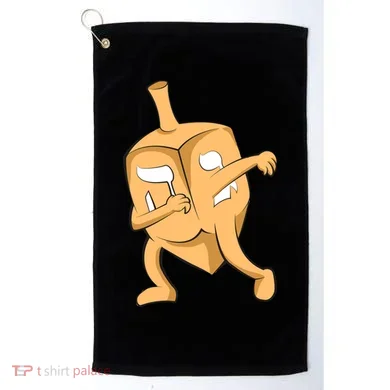 Dabbing Dreidel Golf Towel