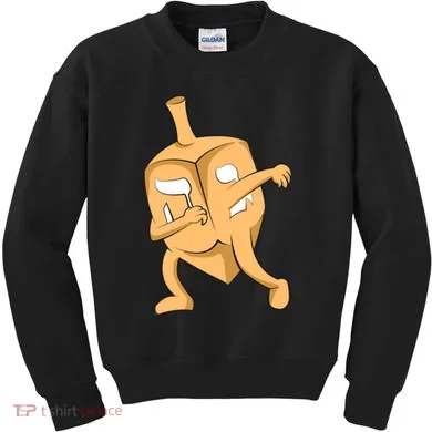Dabbing Dreidel Kids Sweatshirt