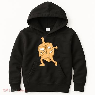 Dabbing Dreidel Kids Hoodie