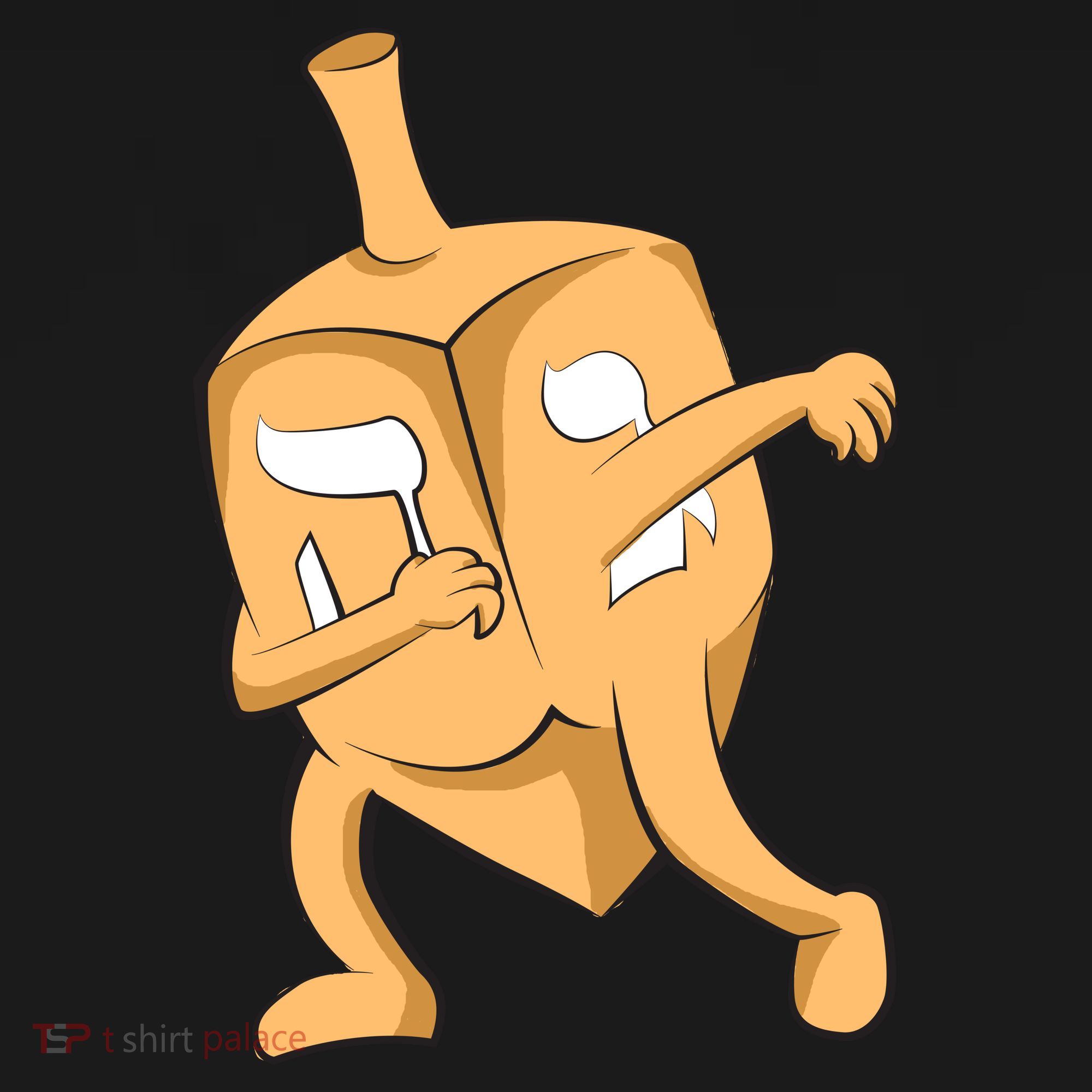 Dabbing Dreidel Kids Hoodie