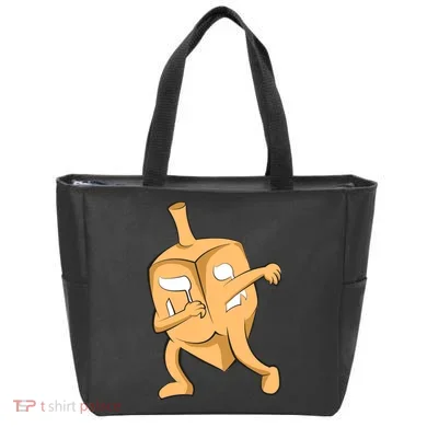 Dabbing Dreidel Tote Bag