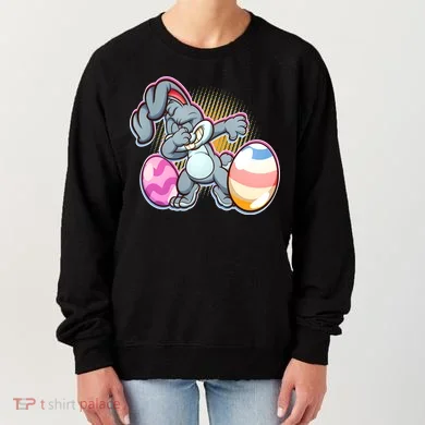 Dabbing Easter Bunny Women's Sweatshirt