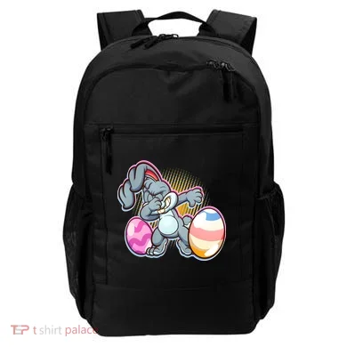 Dabbing Easter Bunny Backpack
