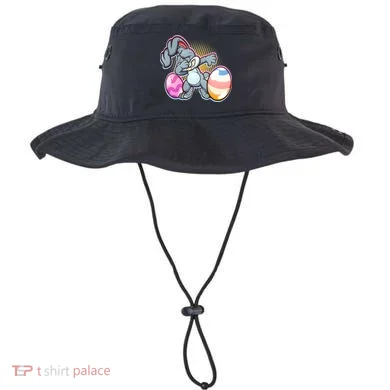 Dabbing Easter Bunny Bucket Hat