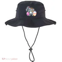 Dabbing Easter Bunny Bucket Hat thumb 0