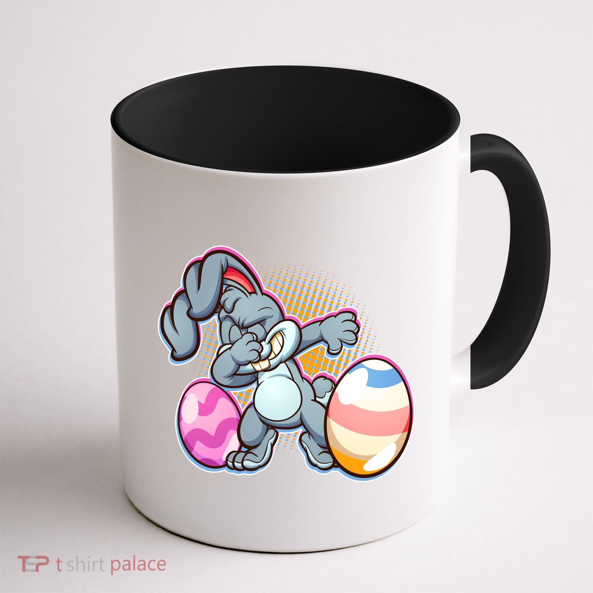 Dabbing Easter Bunny Coffee Mug