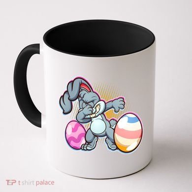Dabbing Easter Bunny Coffee Mug