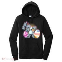 Dabbing Easter Bunny Women's Hoodie thumb 0