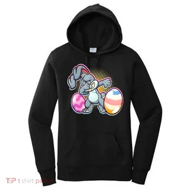 Dabbing Easter Bunny Women's Hoodie