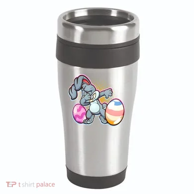 Dabbing Easter Bunny 16oz Travel Tumbler