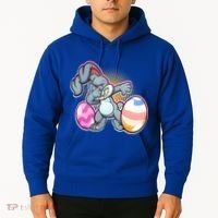 Dabbing Easter Bunny Hoodie thumb 2