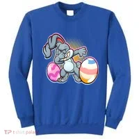 Dabbing Easter Bunny Sweatshirt thumb 0