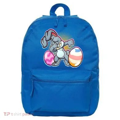 Dabbing Easter Bunny 16 in Basic Backpack