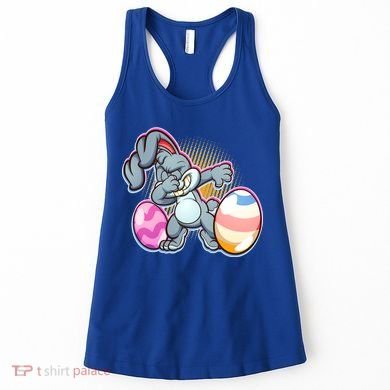Dabbing Easter Bunny Women's Tank Top