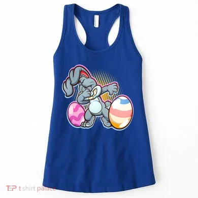 Dabbing Easter Bunny Women's Tank Top