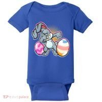 Dabbing Easter Bunny Baby Bodysuit thumb 0