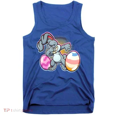 Dabbing Easter Bunny Tank Top