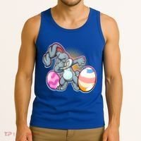 Dabbing Easter Bunny Tank Top thumb 3