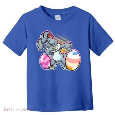 Dabbing Easter Bunny Toddler T-Shirt