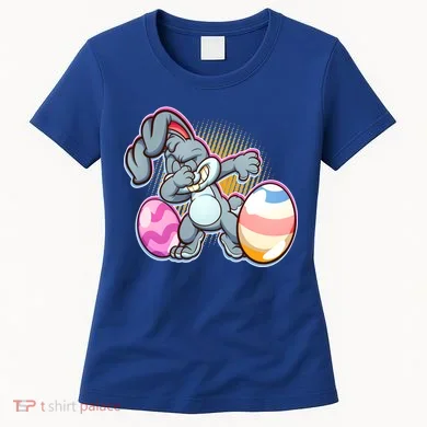 Dabbing Easter Bunny Women's T-Shirt