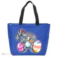 Dabbing Easter Bunny Tote Bag thumb 0