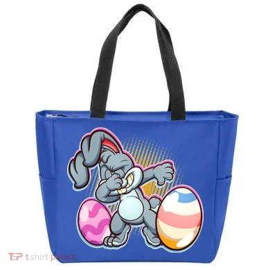 Dabbing Easter Bunny Tote Bag
