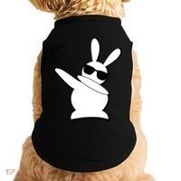 Dabbing Easter Bunny Waring Shades Doggie Tank thumb 0