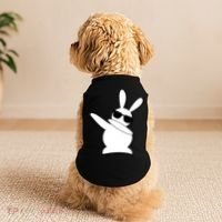 Dabbing Easter Bunny Waring Shades Doggie Tank thumb 2