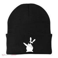 Dabbing Easter Bunny Waring Shades Beanie thumb 0