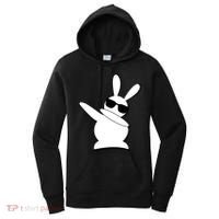 Dabbing Easter Bunny Waring Shades Women's Hoodie thumb 0