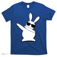 Dabbing Easter Bunny Waring Shades T-Shirt thumb 0