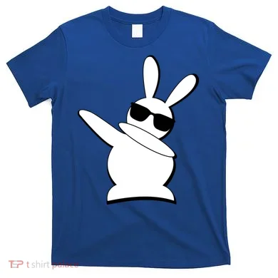 Dabbing Easter Bunny Waring Shades T-Shirt