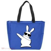 Dabbing Easter Bunny Waring Shades Tote Bag thumb 0