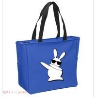 Dabbing Easter Bunny Waring Shades Tote Bag thumb 2