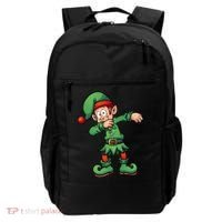 Dabbing Elf Christmas Santa Hat Backpack thumb 0