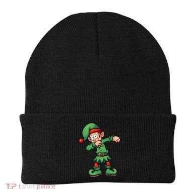Dabbing Elf Christmas Santa Hat Beanie