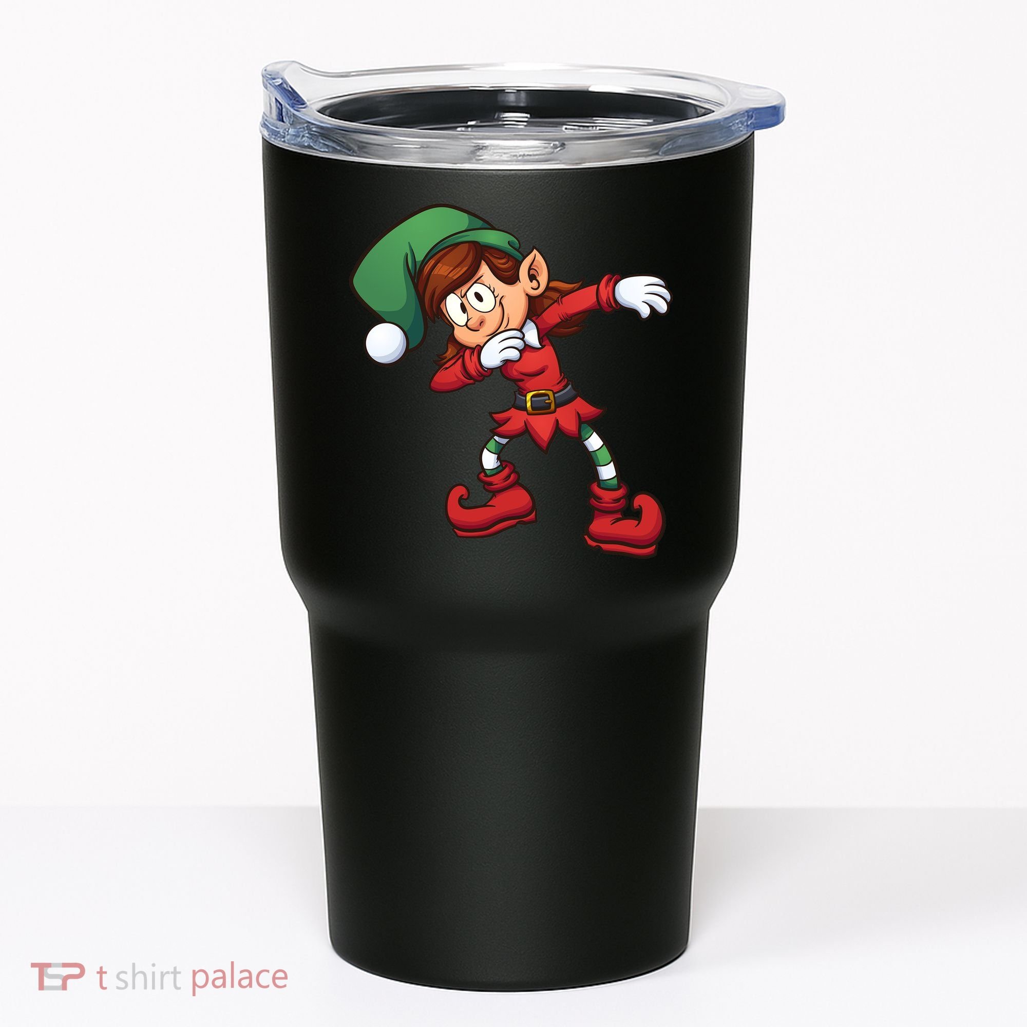 Dabbing Elf Cute Funny Christmas Tumbler