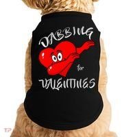 Dabbing For Love Valentines Day Heart Doggie Tank thumb 0