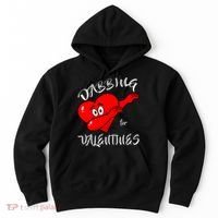 Dabbing For Love Valentines Day Heart Hoodie thumb 0
