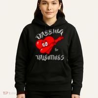 Dabbing For Love Valentines Day Heart Hoodie thumb 5