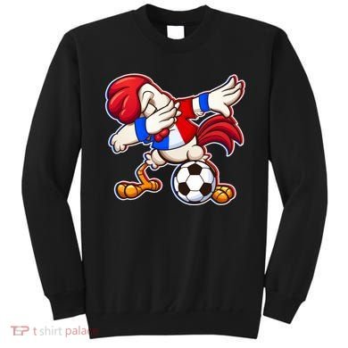 Dabbing French Soccer Rooster Sweatshirt