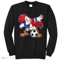Dabbing French Soccer Rooster Sweatshirt thumb 0