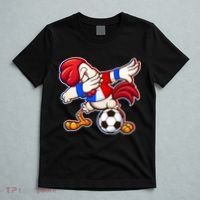 Dabbing French Soccer Rooster T-Shirt thumb 5