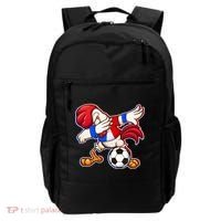 Dabbing French Soccer Rooster Backpack thumb 0