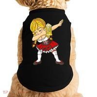 Dabbing German Girl Oktoberfest Doggie Tank thumb 0