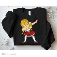 Dabbing German Girl Oktoberfest Sweatshirt thumb 2