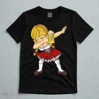 Dabbing German Girl Oktoberfest T-Shirt thumb 5